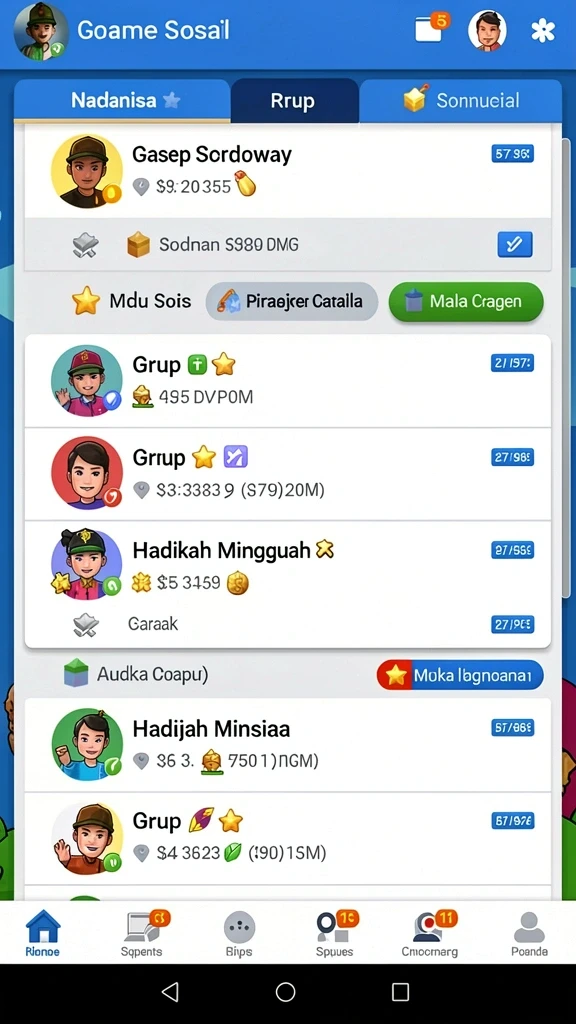Beragam pilihan permainan menarik dalam aplikasi Download fomototo APK untuk Android.